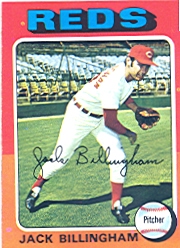 1975 Topps Baseball Cards      235     Jack Billingham